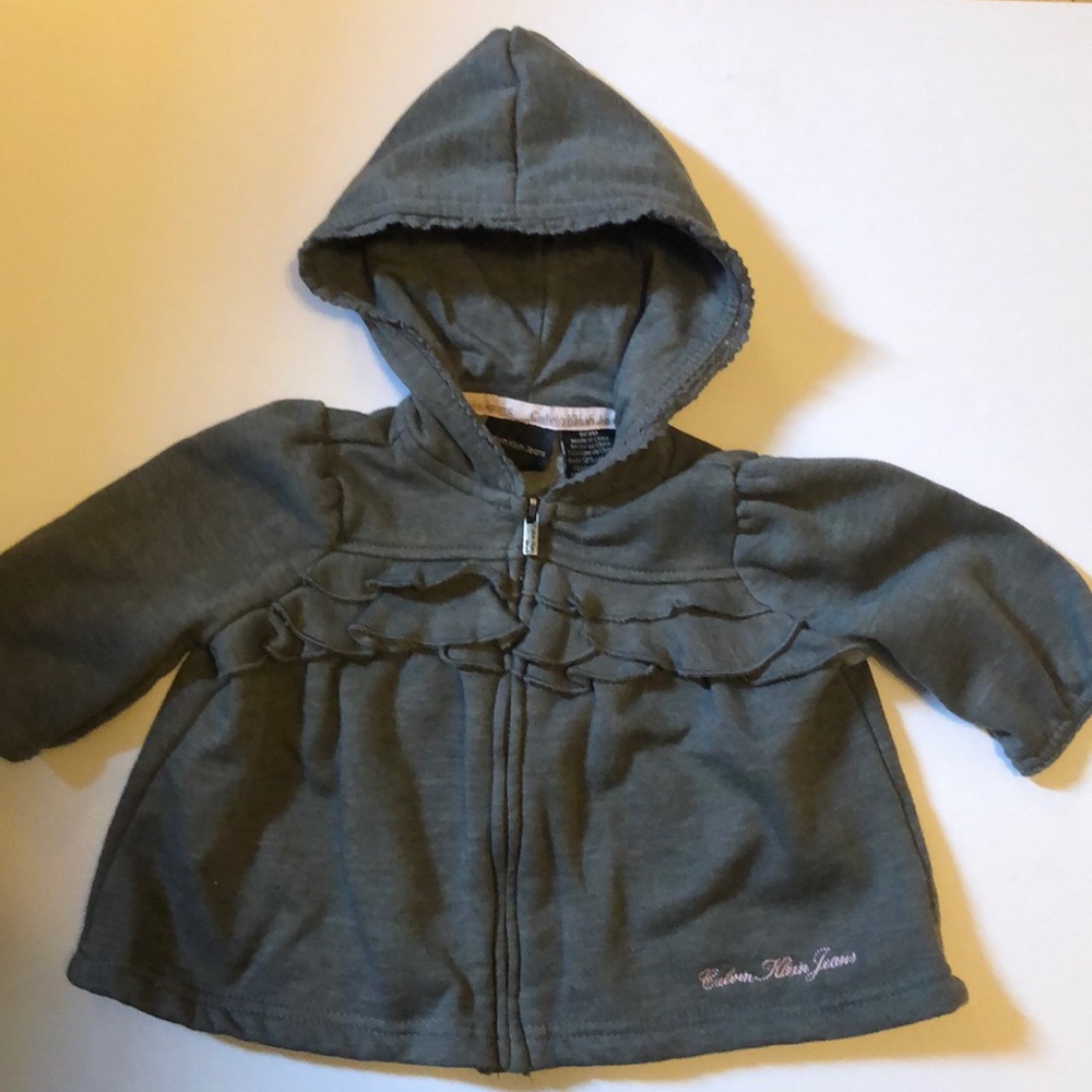 Infant Baby Girl Calvin Klein Jacket 0-3 months